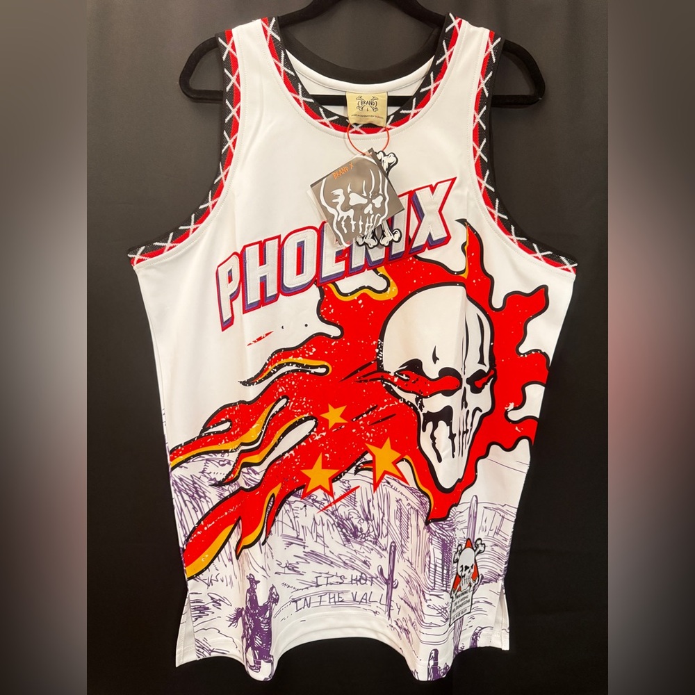 Brand X Jersey Pheonix Suns #1 Devin Booker Large BrandNew